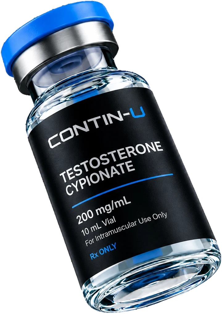 Contin-U testosterone cypionate 200 mg/mL 10 mL vial
